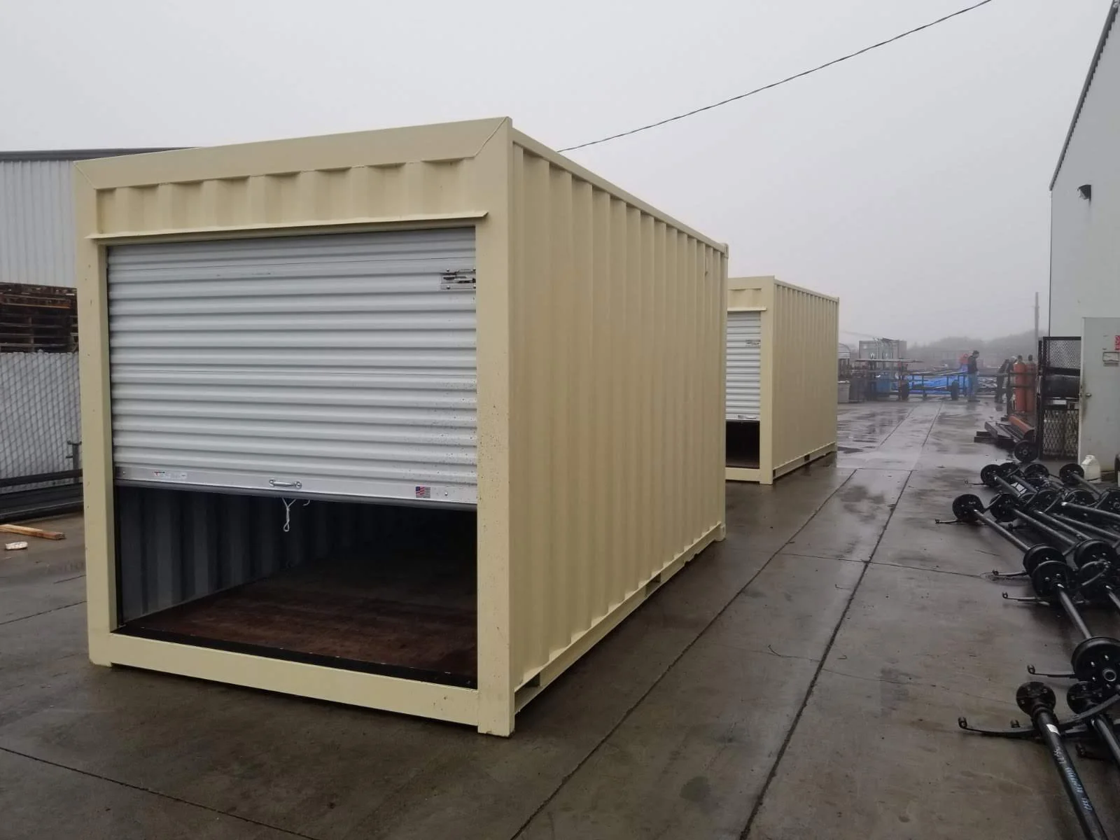 16Ft Storage Container With Roll-Up Door 1 16Ft Storage Container With Roll-Up Door