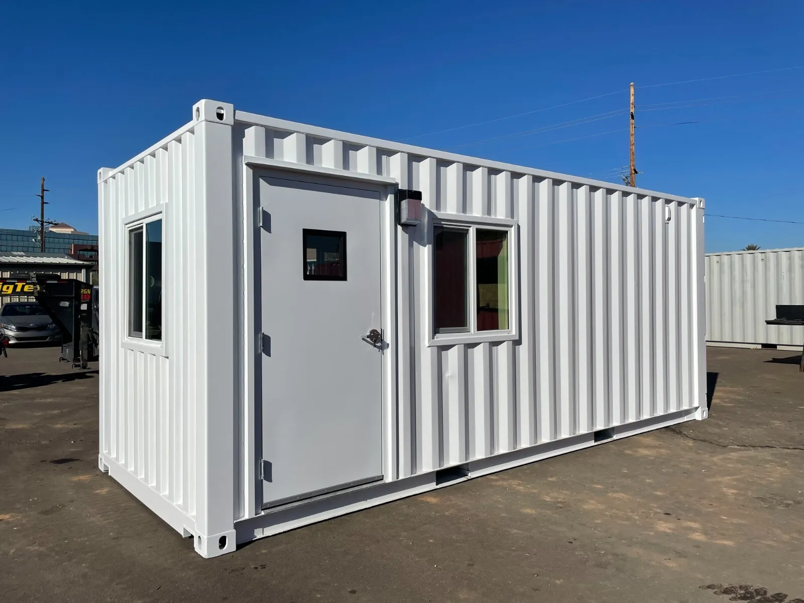 20 foot office refurbished shipping container 10 20 foot office refurbished shipping container - Image 10