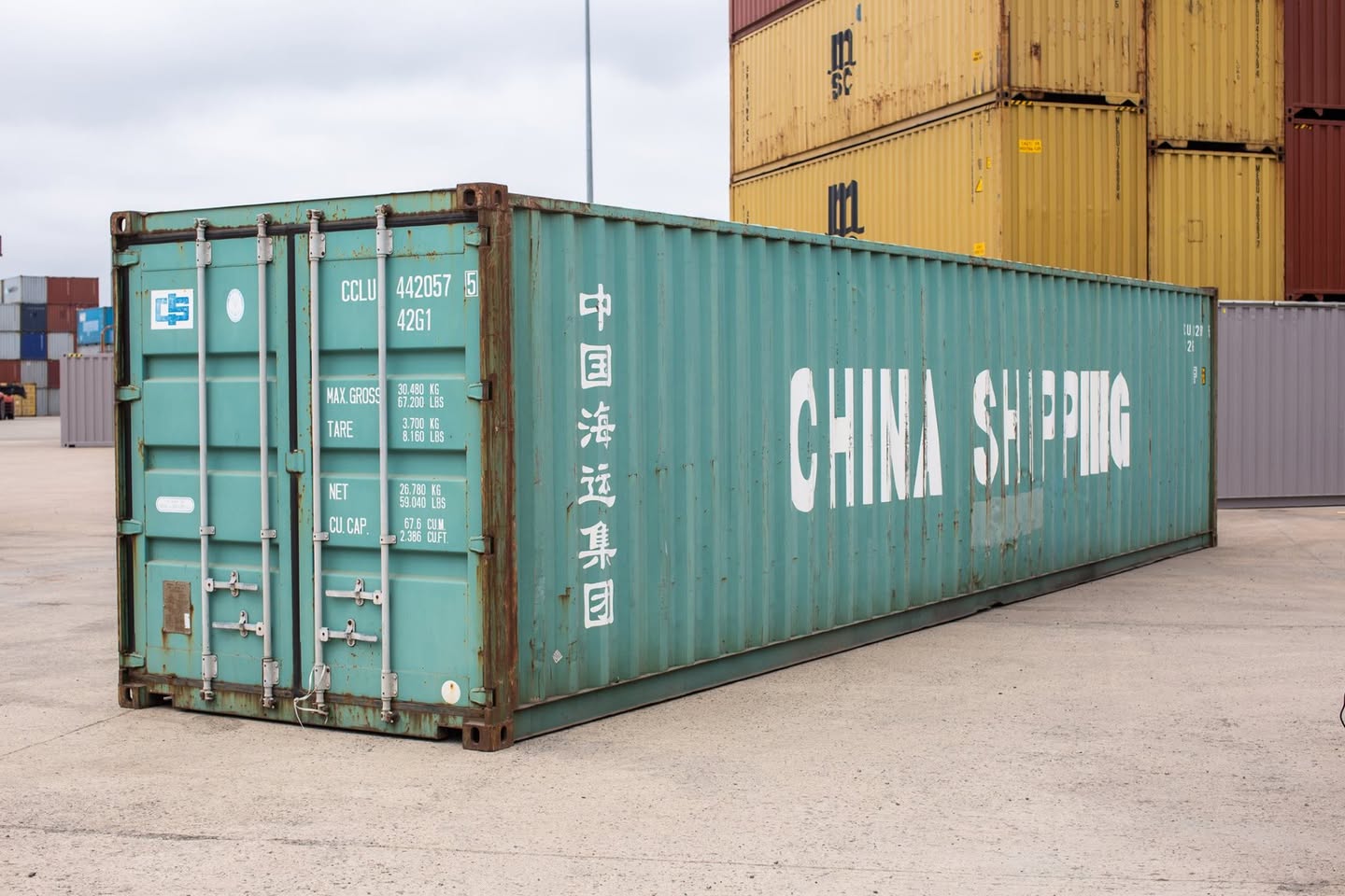40FT Preloved Shipping Container โ Wind & Watertight 1 40FT Preloved Shipping Container โ Wind & Watertight
