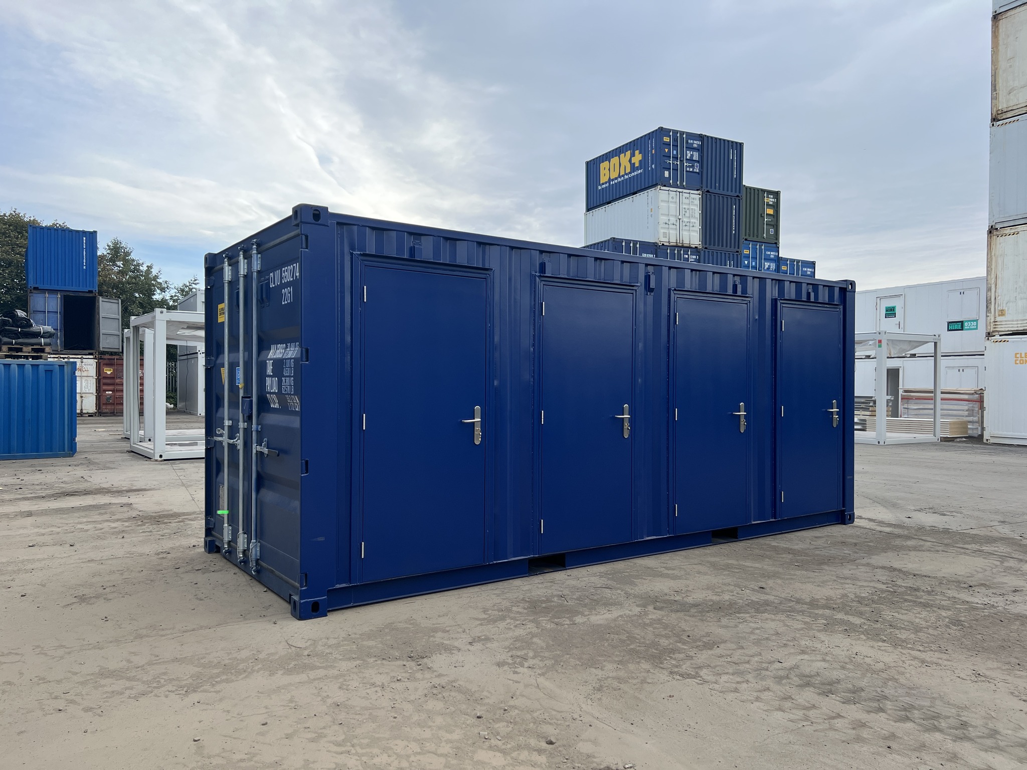 20ft Shipping Container Multi-unit Storage Solution 2 20ft Shipping Container Multi-unit Storage Solution - Image 2