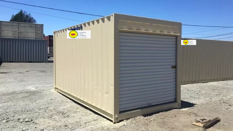 16Ft Storage Container With Roll-Up Door 2 16Ft Storage Container With Roll-Up Door - Image 2