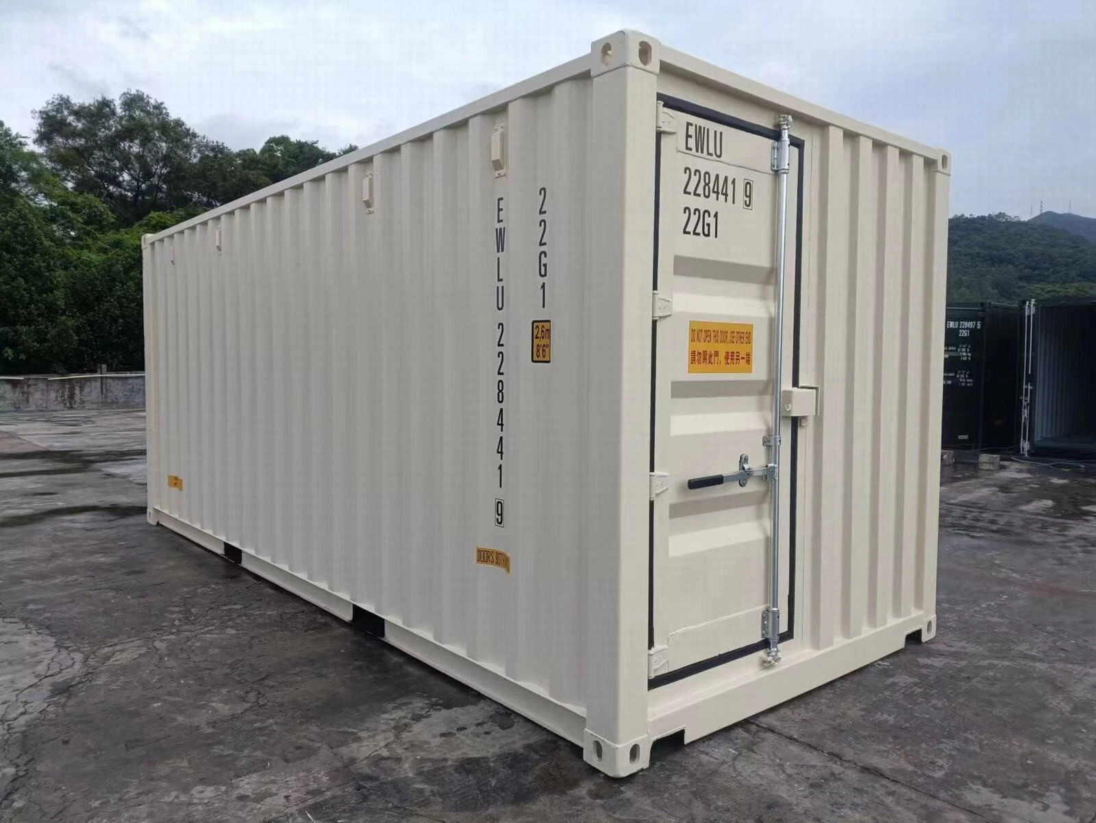 20ft One-Trip Shipping Container – Triple Door Access (Double + Single Door) 1 20ft One-Trip Shipping Container – Triple Door Access (Double + Single Door)