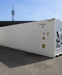40ft High Cube Used Refrigerated Container with Brand New Thermo King Motor