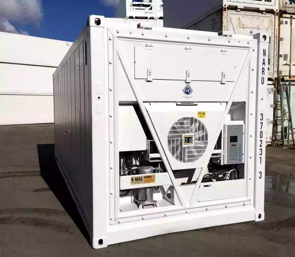 20 Feet Freezer Container Compact Mobile Cold Storage Cell Thermo King / Reefer 5 20 Feet Freezer Container Compact Mobile Cold Storage Cell Thermo King / Reefer - Image 5