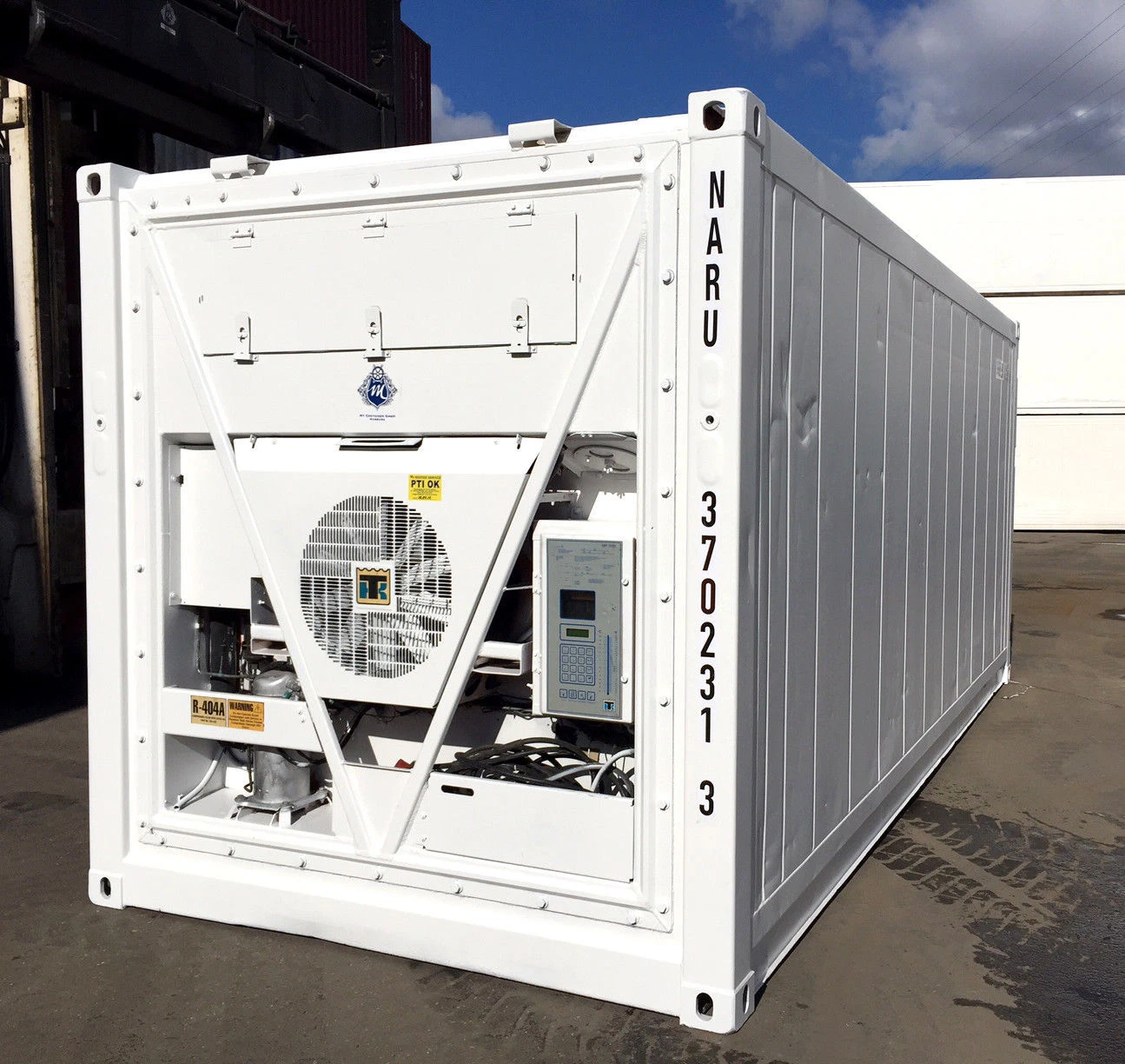 20 Feet Freezer Container Compact Mobile Cold Storage Cell Thermo King / Reefer 1 20 Feet Freezer Container Compact Mobile Cold Storage Cell Thermo King / Reefer