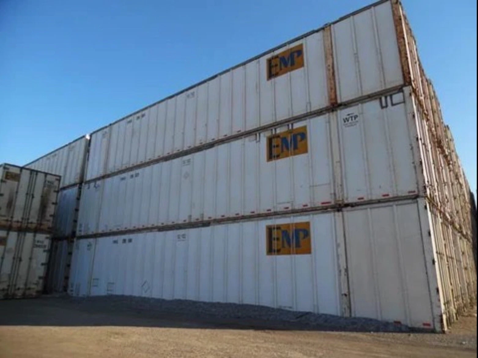 Used 53ft High Cube Shipping Container – Galvanized Aluminum 1 Used 53ft High Cube Shipping Container – Galvanized Aluminum