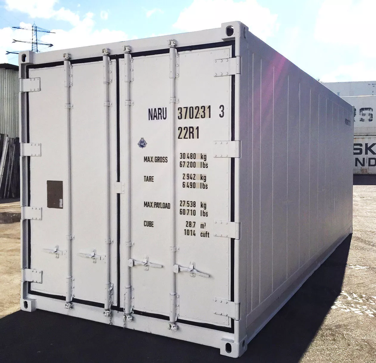 20 Feet Freezer Container Compact Mobile Cold Storage Cell Thermo King / Reefer 3 20 Feet Freezer Container Compact Mobile Cold Storage Cell Thermo King / Reefer - Image 3