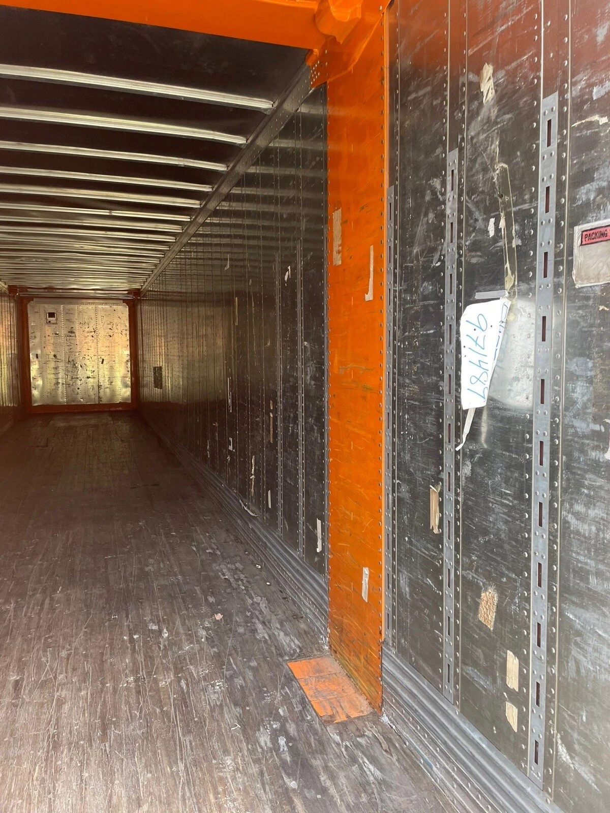 Used 53ft High Cube Shipping Container – Galvanized Aluminum 3 Used 53ft High Cube Shipping Container – Galvanized Aluminum - Image 3
