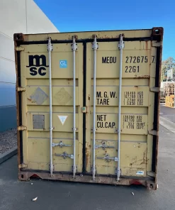 Used 20ft Conex Shipping / Storage Container – Yellow/Gold – Priced to Sell! 13 s l1600 6 20