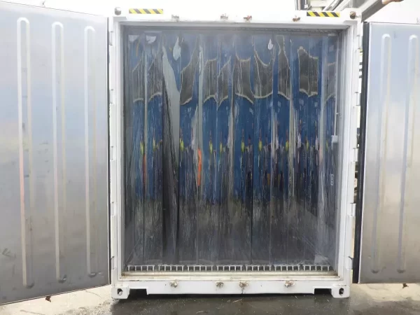 40 Feet Freezer Container Compact Mobile Cold Storage -40°C Reefer ...