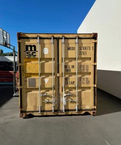 Used 20ft Conex Shipping / Storage Container – Yellow/Gold – Priced to Sell! 15 s l1600 8 16