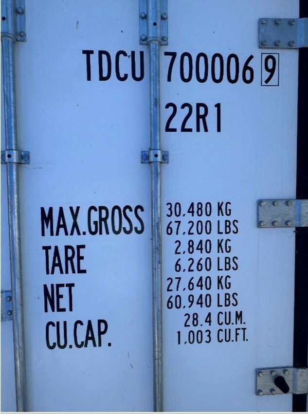 Thermo King Refrigerator Container - 20' 2021 Reefer 2 Thermo King Refrigerator Container - 20' 2021 Reefer - Image 2